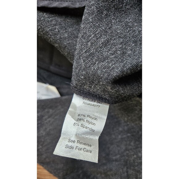 Cabi 547 Ponte Lean Trouser Pants Womens Size 6 Charcoal Gray NWT - Picture 5 of 14